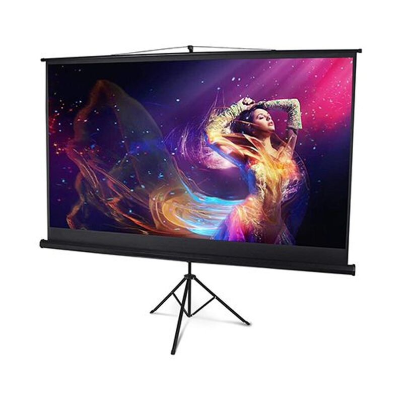 Alpha ATS200 Projection Screen with Tripod Stand 200x200cm - Image 2