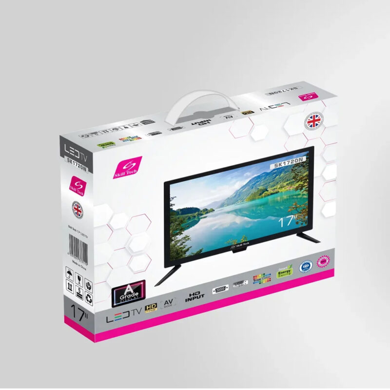 Skill Tech 17" Normal HD Ready LED TV with A Grade panel - Image 3
