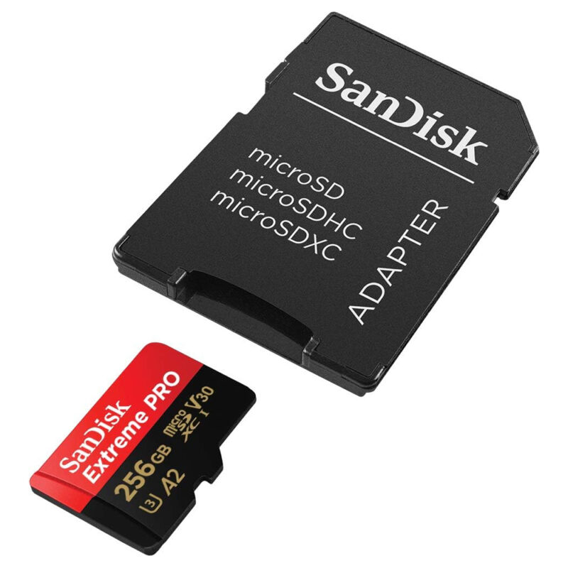 SanDisk Extreme Pro SD UHS I 256GB Card 4K-200MB/s - Image 4