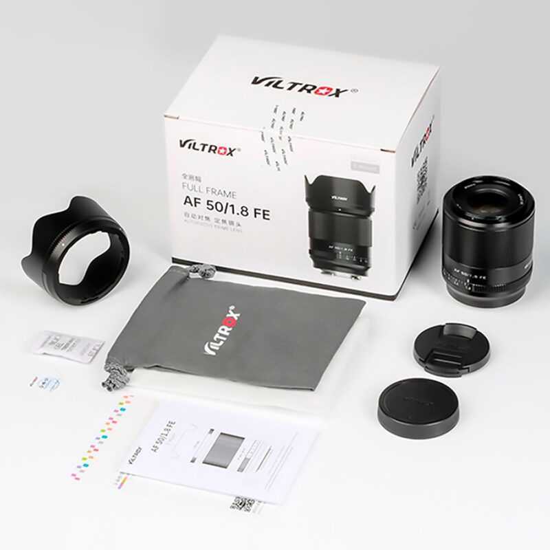 VILTROX 50mm f/1.8 F1.8 Large Lens for Sony E-Mount - Image 7