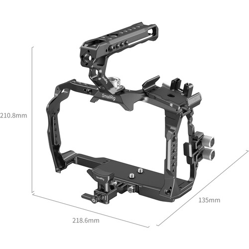 SmallRig Basic Cage Kit for Blackmagic Design Cinema 6K Full-Frame) 4574 - Image 2