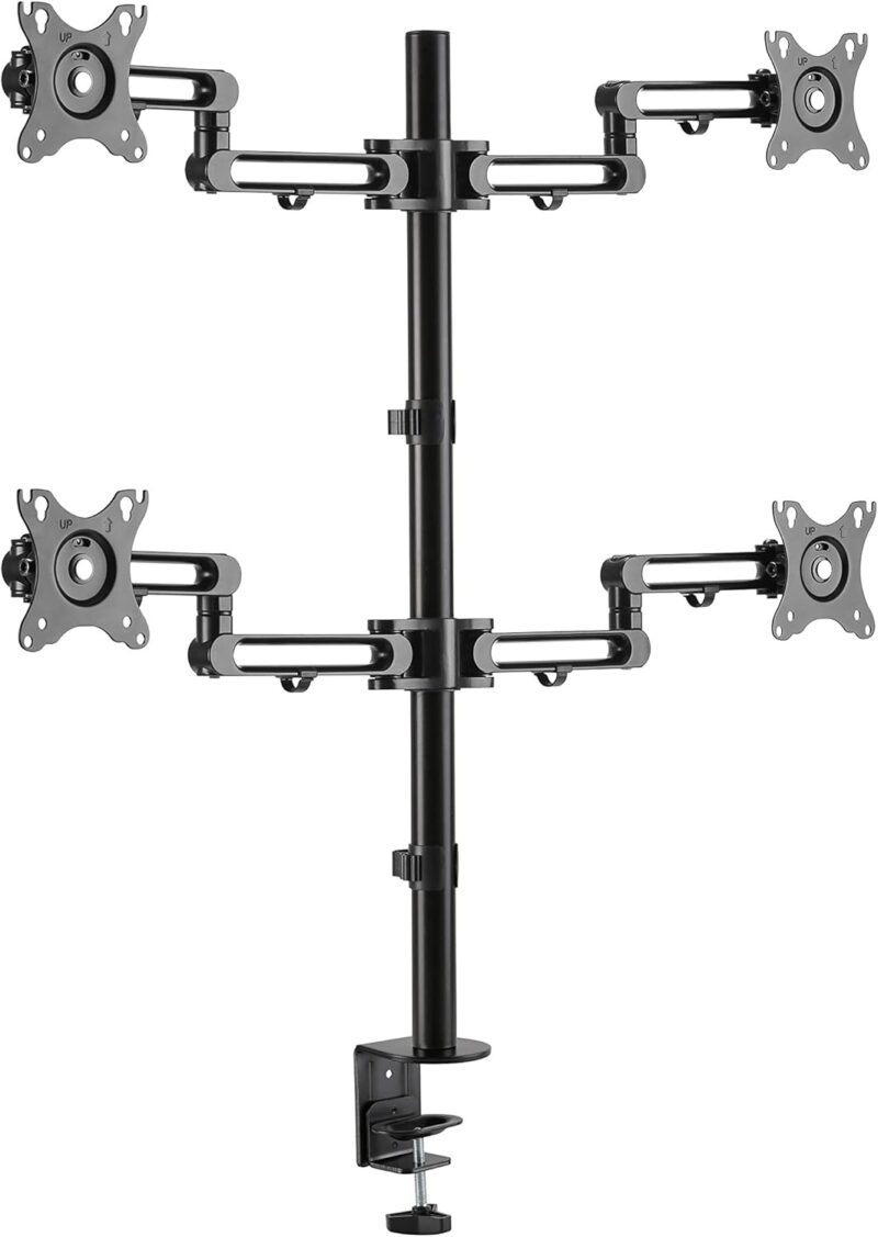 LDT30-C048 QUAD MONITORS PREMIUM ALUMINIUM ARTICULATING MONITOR ARM - Image 4