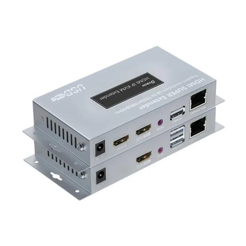 Dtech DT-7050(AM) HDMI IP KVM Extender 150 Meters
