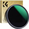 K&F 55mm ND8-ND2000 Lens Filter, (3-11 stop) Variable Neutral Density Filter with Multi-Resistant Coating