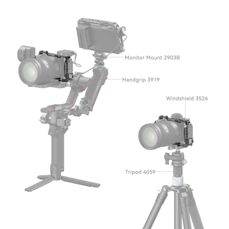 SmallRig Cage Kit for Sony ZV-E1 4257 - Image 4
