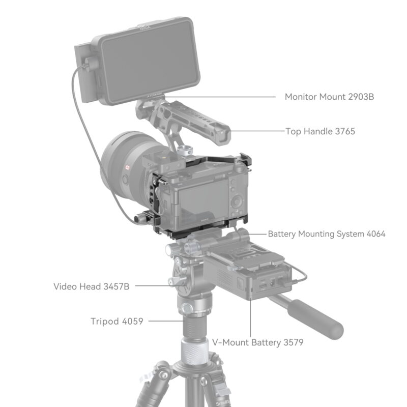 SmallRig Cage Kit for Sony ZV-E1 4257 - Image 5