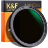 K&F 62mm ND2-ND32 (1-5 Stop) Variable ND Filter and CPL Circular Polarizing Filter 2 in 1