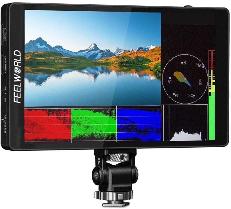 FEELWORLD F7 PRO 7 INCH 3D LUT TOUCHSCREEN DSLR CAMERA FIELD DIRECTOR AC MONITOR 1920X1200 IPS PANEL