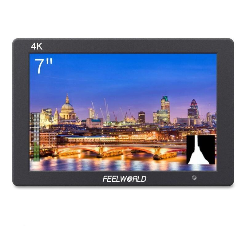 FEELWORLD T7 PLUS 7 INCH 3D LUT DSLR CAMERA FIELD MONITOR WITH WAVEFORM 4K HDMI