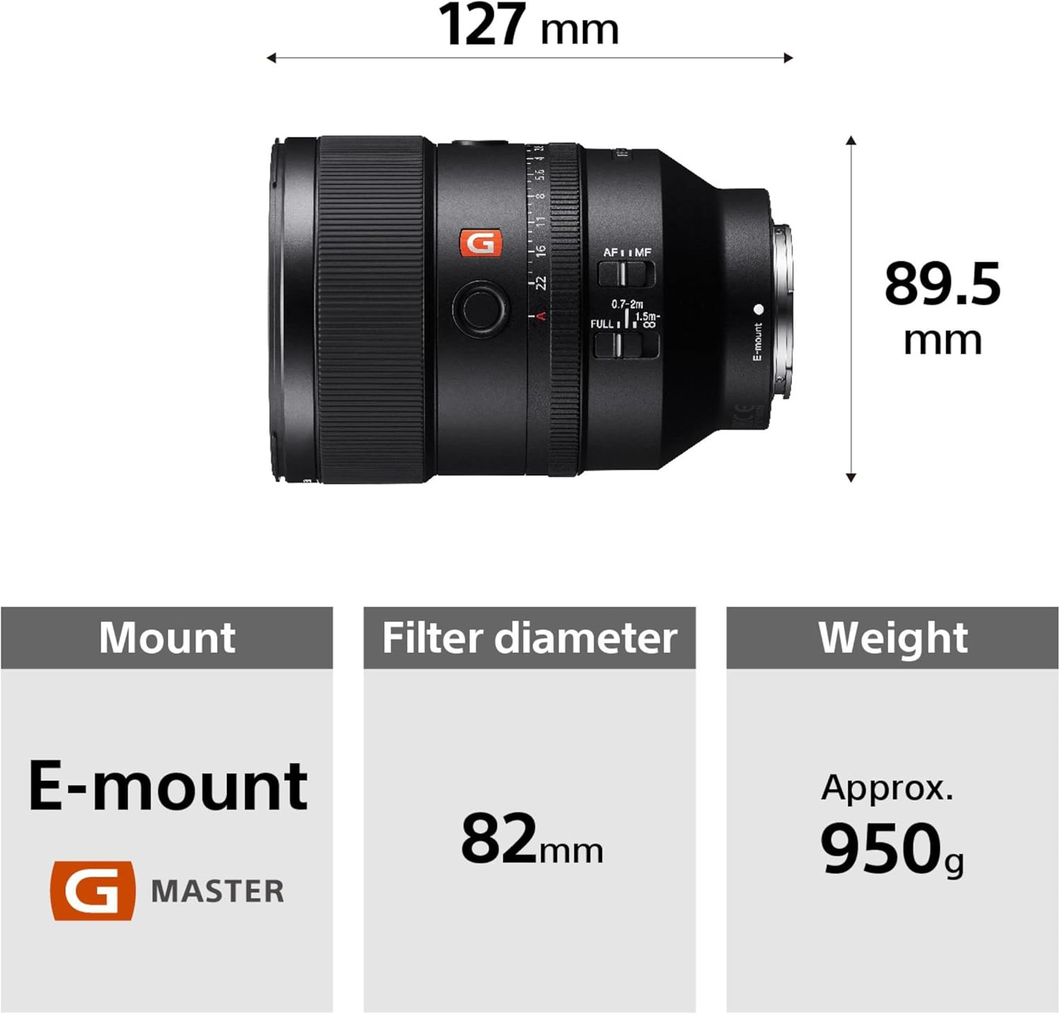Sony Fe 135Mm F1.8 Gm Lens Premium G Master Series Telephoto Prime Lens - Image 3