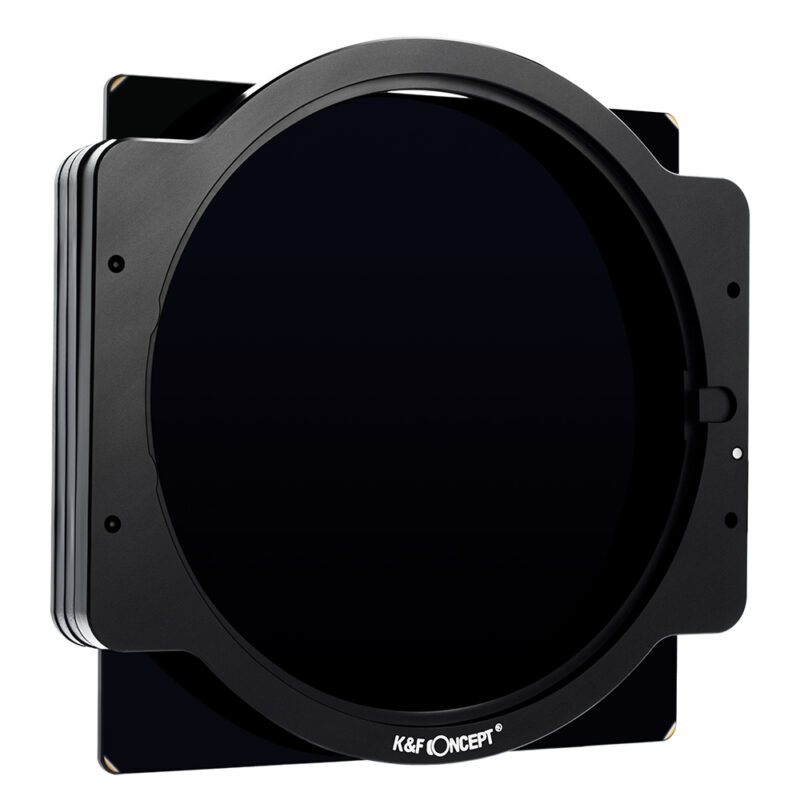 K&F 100X100 Square Filter Metal Holder + 8pcs Adapter Rings For DSLR