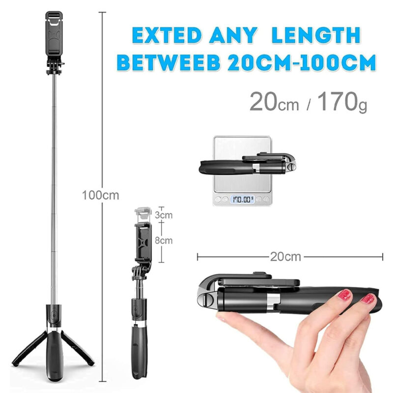 GOSMART T02 Selfie Stick & Tripod - Image 2