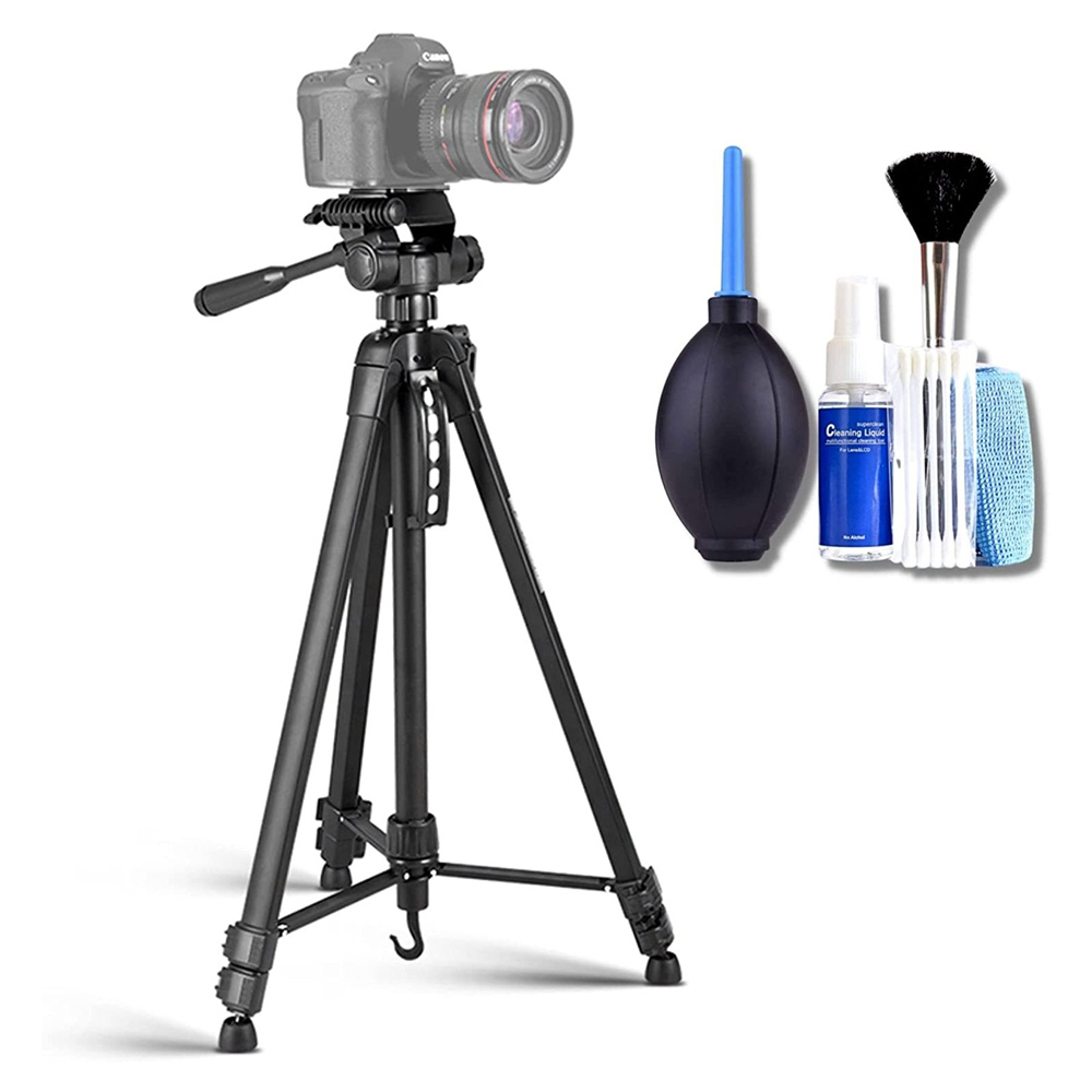Gosmart TR662AN Portable Aluminum Professional 3-way Tripod