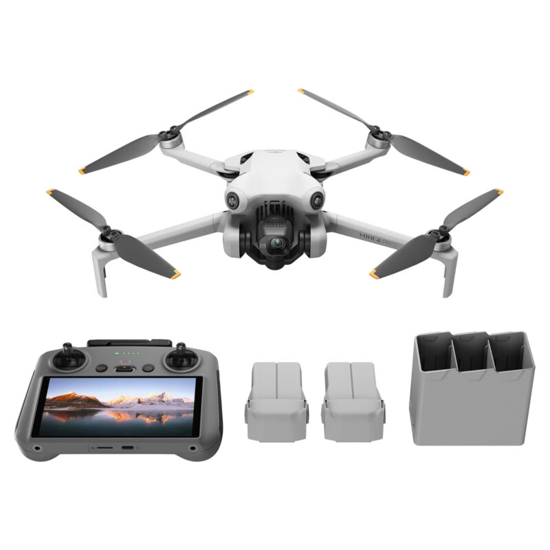 DJI Mini 4 Pro Drone 4K HDR Camera (DJI RC 2) Fly with RC 2 Controller