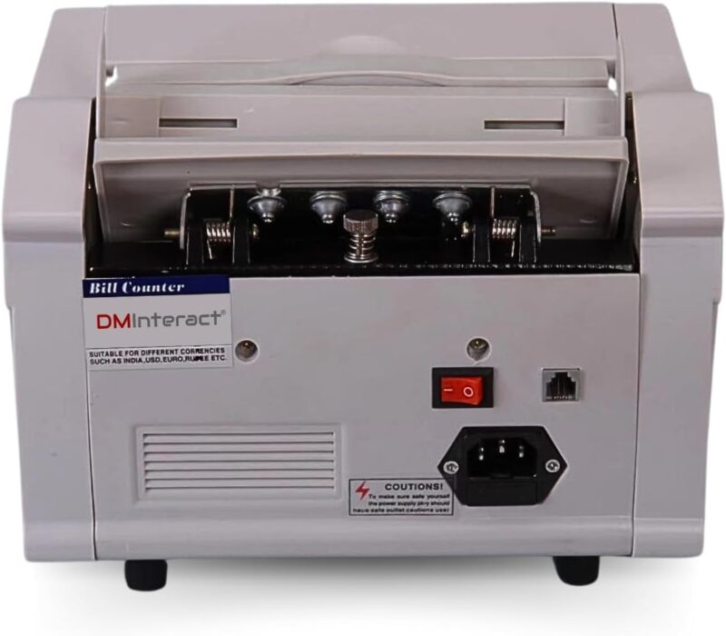 DM-500BC UV/MG/IR Multi Currency Bill Counter - Image 6