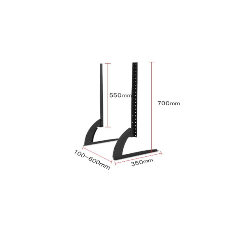 Alpha ALD011 Universal Table Top TV Stand For 32 to 75 Inch TVs - Image 2