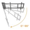 PLB-M03G Motorized TV wall mount with remote for 32-60''
