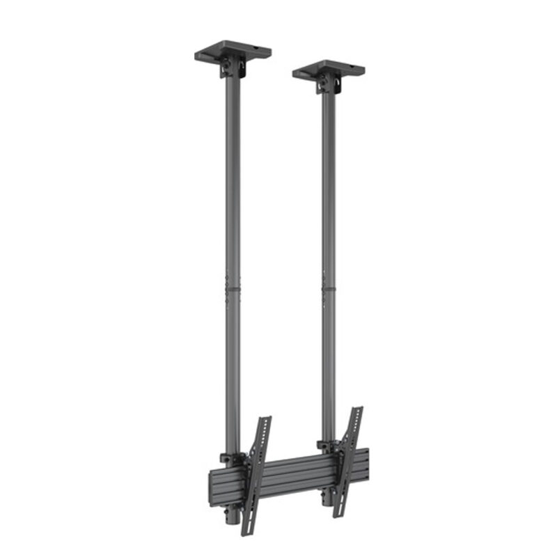 TV Ceiling bracket  40" - 100" Max 120kg | BLACK