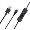 OBSBOT USB-A to USB-C Data Power Cable with ON/OFF Switch