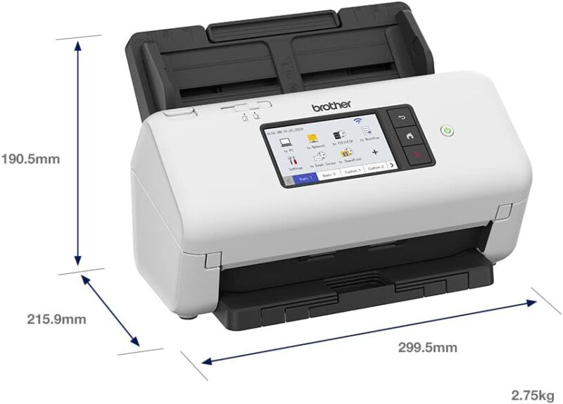 Brother ADS-4700W Professional Desktop Document Scanner - Image 2