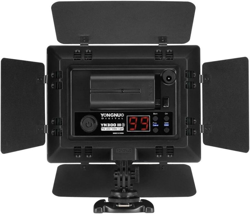 YONGNUO YN300 III LED Video Light with 5500k Color Temperature and Adjustable Brightness - Image 3