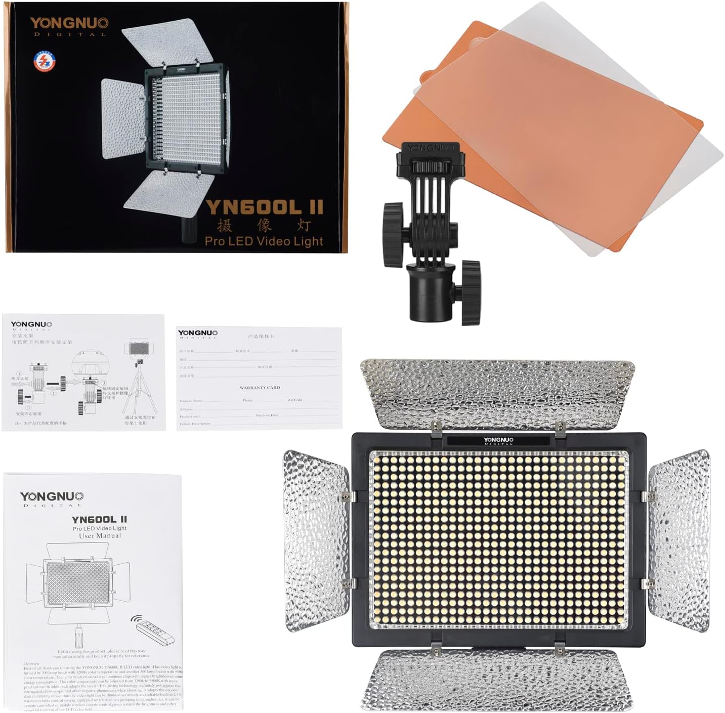 Yongnuo YN600L-II LED Light 3200-5600K - Image 5