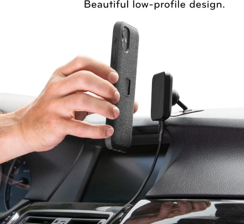 Peak Design M-CM-AA-BK-1 Mobile Magnetic Charging Car Mount - Image 4