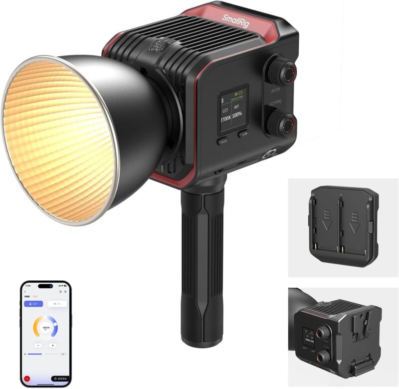 SmallRig RC 100B COB Video Light with Handle