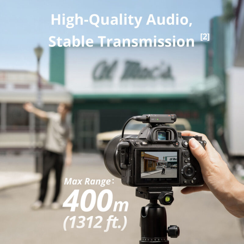 DJI Mic Mini Compact Wireless Microphone System for Camera & Smartphone (2.4 GHz) - Image 3