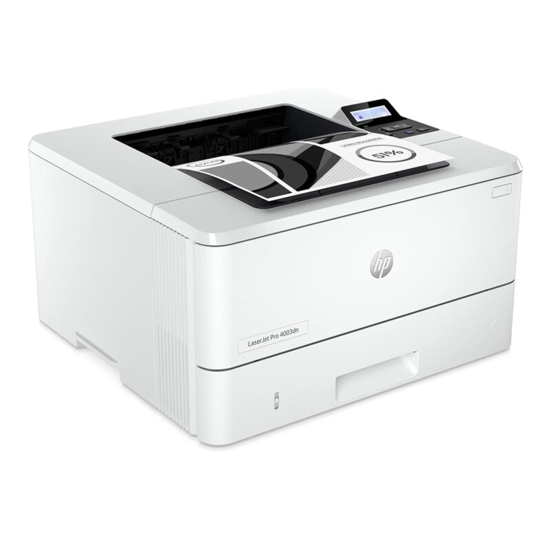 HP LaserJet Pro 4003dn Printer -Duplex, Ethernet port, Print: up to 42 ppm black, Hi-Speed USB 2.0 - Image 2