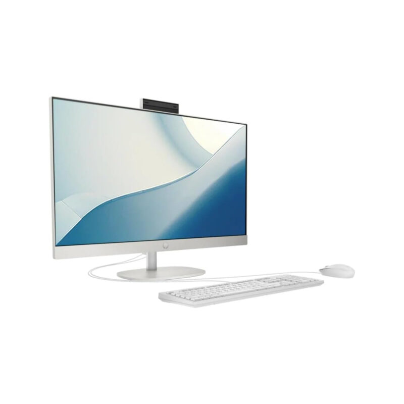 HP 24-CR0310NH AIO, Intel i5-1334U, 8GB RAM, 512GB SSD, Non-Touch, DOS, White - Image 2