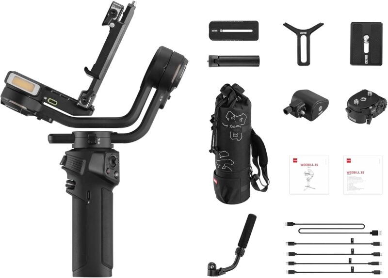 Zhiyun WEEBILL 3S 3-Axis Handheld Gimbal Combo - Image 4
