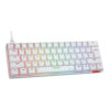 Meetion RGB Mechanical Keyboard, Black- MT-MK005 (White)