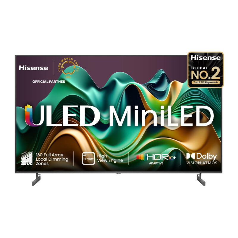 Hisense 55 inches U6N PRO Series 4K Ultra HD Smart QLED Mini LED TV