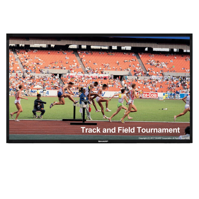 Sharp 75-inch 4K Interactive Touch TV Screen - Image 2