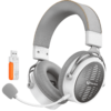 MEETION Tri-Mode Wireless Surround Sound Gaming Headset (White)