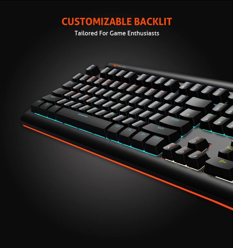 Meetion Red Switch RGB Mechanical Gaming Keyboard MK600RD - Image 5