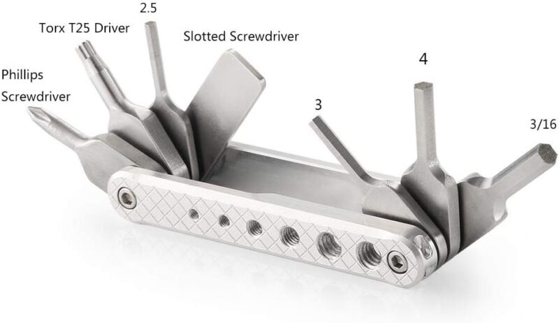 SmallRig AAK2213C Folding Tool Set with Screwdrivers and Hex Key Wrenches - Image 3