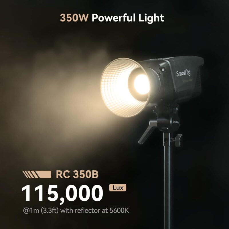 SmallRig 3967 RC350B COB LED Video Light (UK) - Image 2