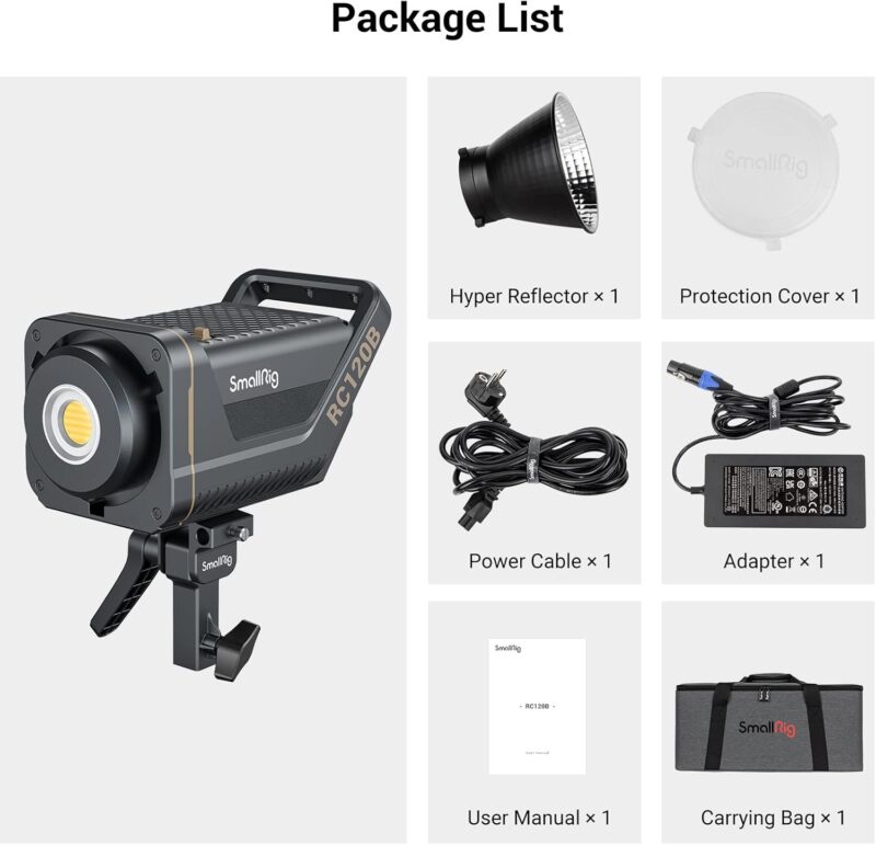 SmallRig 3616 RC120B COB Light - Image 4