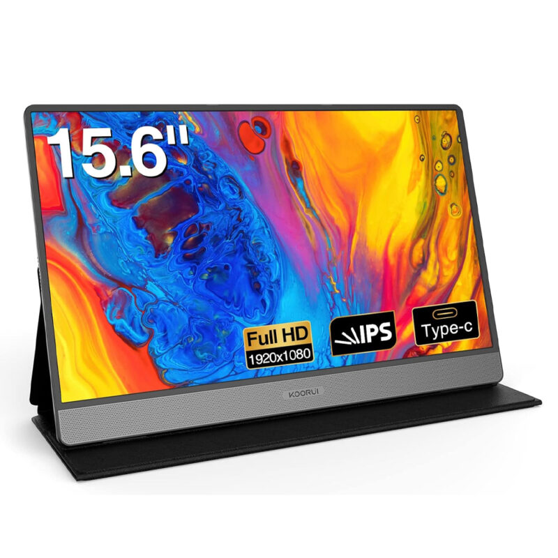 KOORUI 15.6 Inch Portable FHD IPS Gaming  Monitor