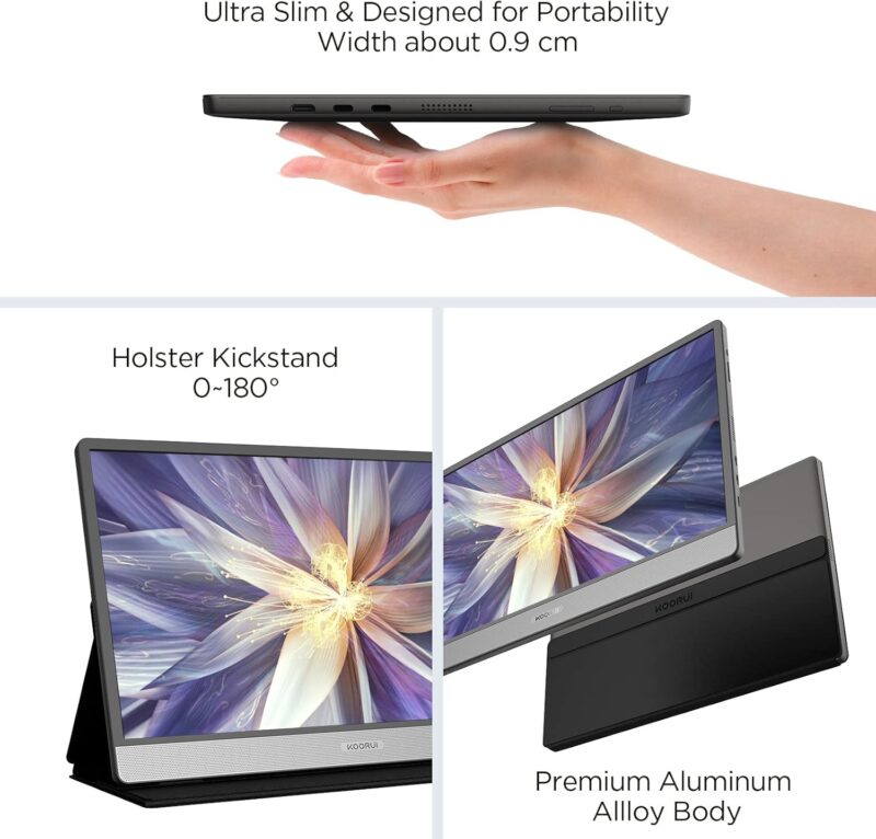 KOORUI 15.6 Inch Portable FHD IPS Gaming  Monitor - Image 6