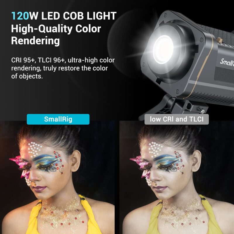 SmallRig 3616 RC120B COB Light - Image 5