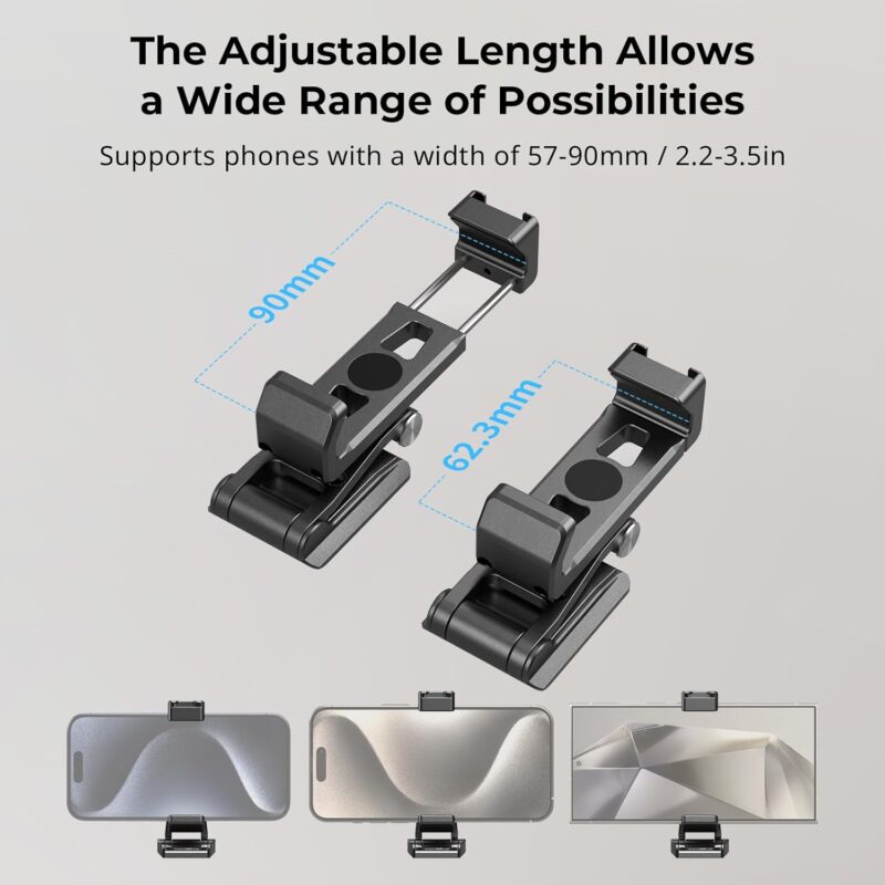 SmallRig 4611 Metal Phone Holder with Arca-Swiss Support - Image 4