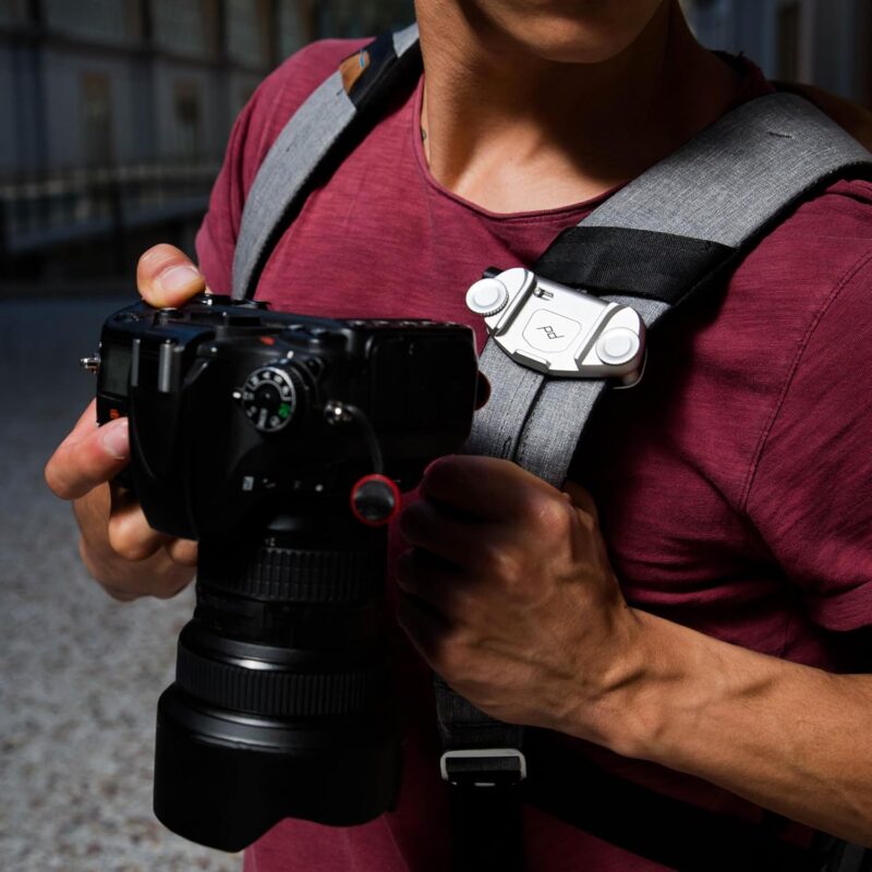Peak Design CP-S-3 Clip for Capture v3 (Silver) with standard plate - Image 2
