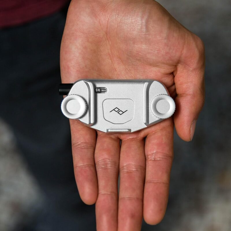 Peak Design CP-S-3 Clip for Capture v3 (Silver) with standard plate - Image 5