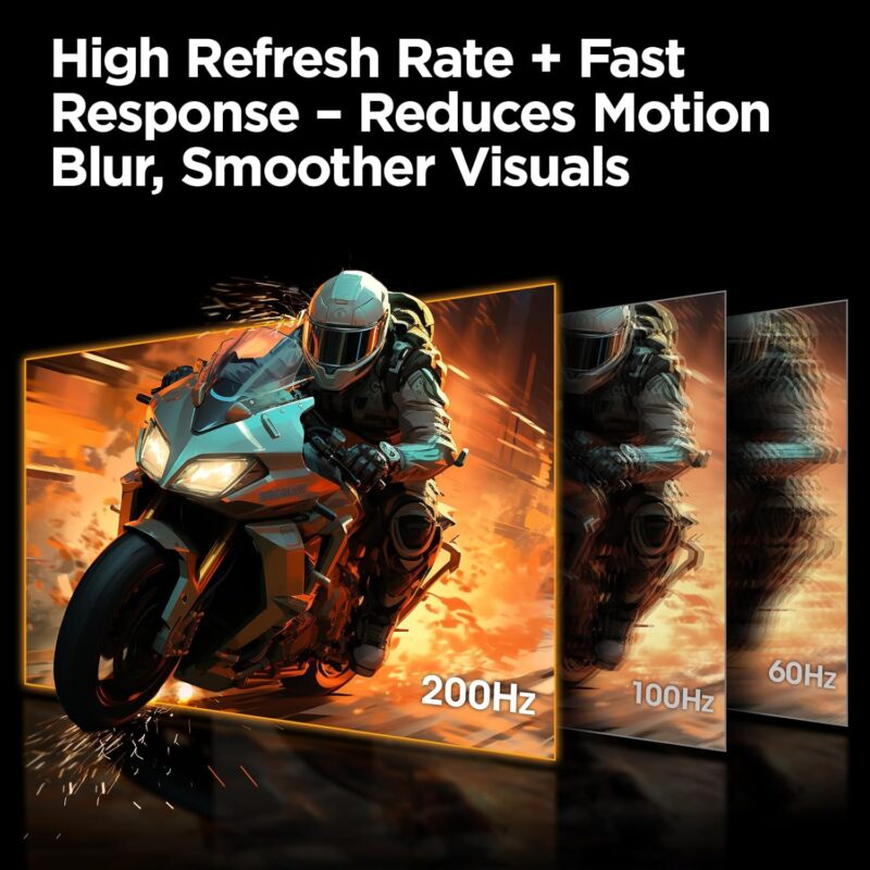 KOORUI 24 Inch Gaming Monitor, 165Hz, FHD, IPS, Compatible,Tilt Adjustable - Image 3