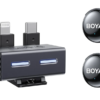 BOYALINK3-03  AI-Powered Button-Sized Wireless Microphone