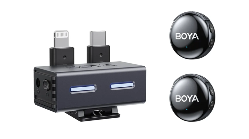 BOYALINK3-03  AI-Powered Button-Sized Wireless Microphone