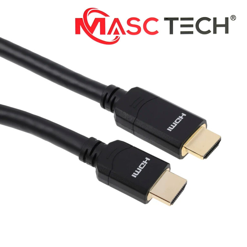 HDMI Cable, 4K 60Hz Resolution, 18Gbps High Speed Data Transfer Rate, 30 Meters (Masc Tech)